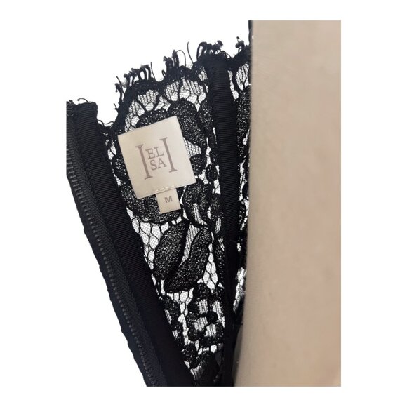 Helsa The Lace Column Dress - Picture 7 of 9